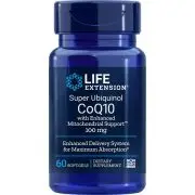 Life Extension, Super Ubiquinol CoQ10 avec Shilajit, 100mg, 60 capsules molles