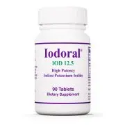 Optimox Corporation, Iodoral, 12,5mg, 90 comprimés