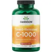 Swanson, Time-Released C-1000 with Rose Hips, 1,000mg, 250 comprimés