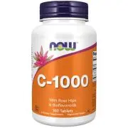 Now Foods, Vitamine C-1,000, 100 comprimés
