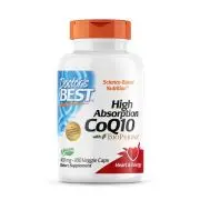 Doctor's Best, High Absorption CoQ10, 400mg, 180 gélules végétales