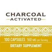 Nature's Way, Activated Charcoal, 280mg, 100 gélules | Offre spéciale