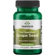 Swanson, Full Spectrum Grape Seed, 380mg, 100 gélules