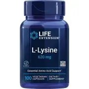 Life Extension, L-Lysine, 620mg, 100 gélules