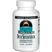 Source Naturals, Mega Strength Beta Sitosterol, 375mg, 120 Comprimés végétariens