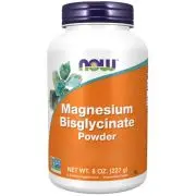 Now Foods, Poudre de bisglycinate de magnésium, 227g