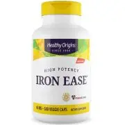 Healthy Origins, Iron Ease 45mg, 180 capsules