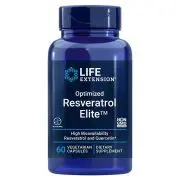 Life Extension, Resvératrol optimisé Elite™, 60 gélules végétales