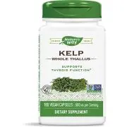 Nature's Way, Kelp, 600 mg, 180 gélules végétales | Fin de série