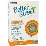 Now Foods, Better Stevia Original, 100 paquets