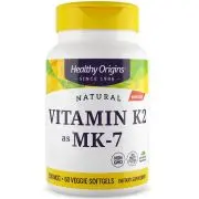 Healthy Origins, Vitamine K2 MK7, 100mcg, 60 capsules molles