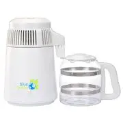 B-WARE blue green Distillateur d'eau Water Pro Blanc - avec verseuse en verre