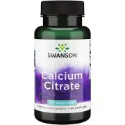 Swanson, Citrate de calcium, 200mg, 60 gélules