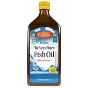 Carlson Labs, The Very Finest Oil, goût citron,1600mg, 500ml