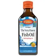 Carlson Labs, The Very Finest Fish Oil, goût orange, 1600mg, 200ml