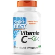 Doctor's Best, vitamine C avec Quali-C, 1000mg, 120 gélules végétales