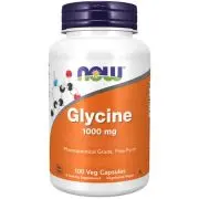 Now Foods, Glycine, 1000mg, 100 gélules