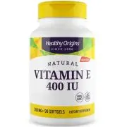 Healthy Origins, Vitamine E naturelle, Dépôt, 400 UI, 90 capsules molles
