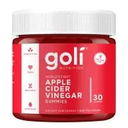 Goli Nutrition, vinaigre de cidre de pomme, 30 gommes
