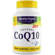 Healthy Origins, CoQ10, 600mg, 60 capsules molles