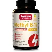 Jarrow Formulas, Methyl B-12, goût citron, 1000mcg, 100 comprimés à sucer - dose biquotidienne