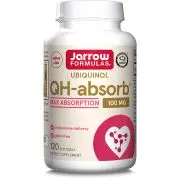 Jarrow Formulas, Ubichinol, Q10 QH-absorb, 100 mg, 120 capsules molles