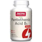 Jarrow Formulas, Acide pantothénique B5, 500mg, 100 gélules