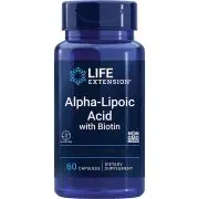 Life Extension, Alpha Lipoic Acid With Biotin, 60 gélules