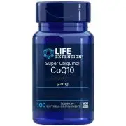 Life Extension, Super Ubiquinol CoQ10, 50mg, 100 capsules molles