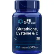Life Extension, Glutathione Cysteine &amp; C, 100 gélules