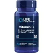 Life Extension, Vitamine C 24-Hour Liposomal Hydrogel Formula, 60 comprimés