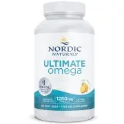 Nordic Naturals, Ultimate Omega, 1280mg d'oméga-3, citron, 120 capsules molles