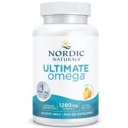 Nordic Naturals, Ultimate Omega, 1280mg d'oméga-3, citron, 60 capsules molles