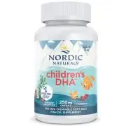 Nordic Naturals, Children's DHA, goût fraise, 250mg, 360 mini-capsules molles