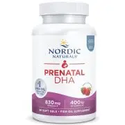 Nordic Naturals, Prenatal DHA, 830mg d'oméga-3 plus 400IU de vitamine D3, 90 capsules molles