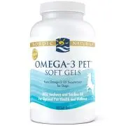 Nordic Naturals, Omega-3-Pet pour chiens, 180 capsules molles