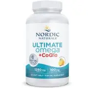 Nordic Naturals, Ultimate Omega + CoQ10, 120 capsules molles