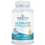 Nordic Naturals, Ultimate Omega-D3 Lemon, 120 capsules molles