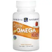 Nordic Naturals, Daily Omega Kids, goût naturel de fruits, 30 capsules molles
