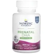Nordic Naturals,Vegan Prenatal DHA, 250mg, 60 capsules molles