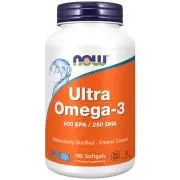 Now Foods, Ultra Omega-3, 180 capsules molles