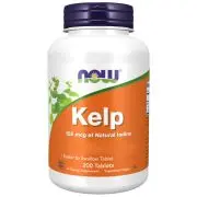 Now Foods, Kelp, iode naturel, 150mcg, 200 comprimés