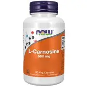 Now Foods, L-Carnosine, 500mg, 100 gélules végétales