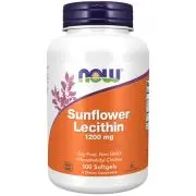 Now Foods, Lécithine de tournesol, 1200mg, 100 capsules molles