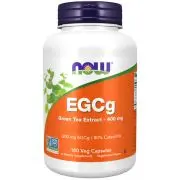 Now Foods, EGCg Green Tea Extract, 400mg, 180 gélules végétaliennes