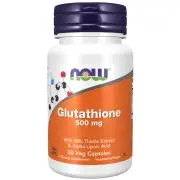 Now Foods, Glutathione, 500mg, 30 gélules