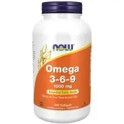 Now Foods, Omega 3-6-9, 1000mg, 250 capsules molles