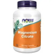 Now Foods, Citrate de magnésium, 400mg, 120 gélules
