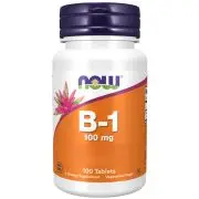 Now Foods, B-1, 100mg, 100 comprimés Veg.