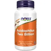 Now Foods, Acidophilus Two Billion, 100 gélules végétales